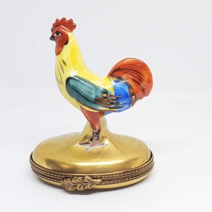 Rooster  Limoges Box