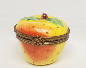 Petite Golden Apple  Limoges Box