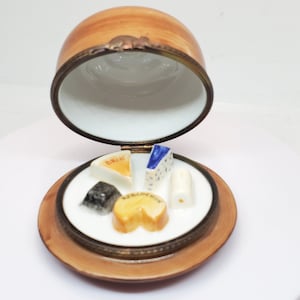 Vintage Cheese Dome  Limoges Box