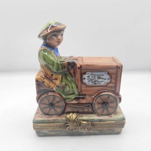Antique Ice Cream Vendor Limoges box