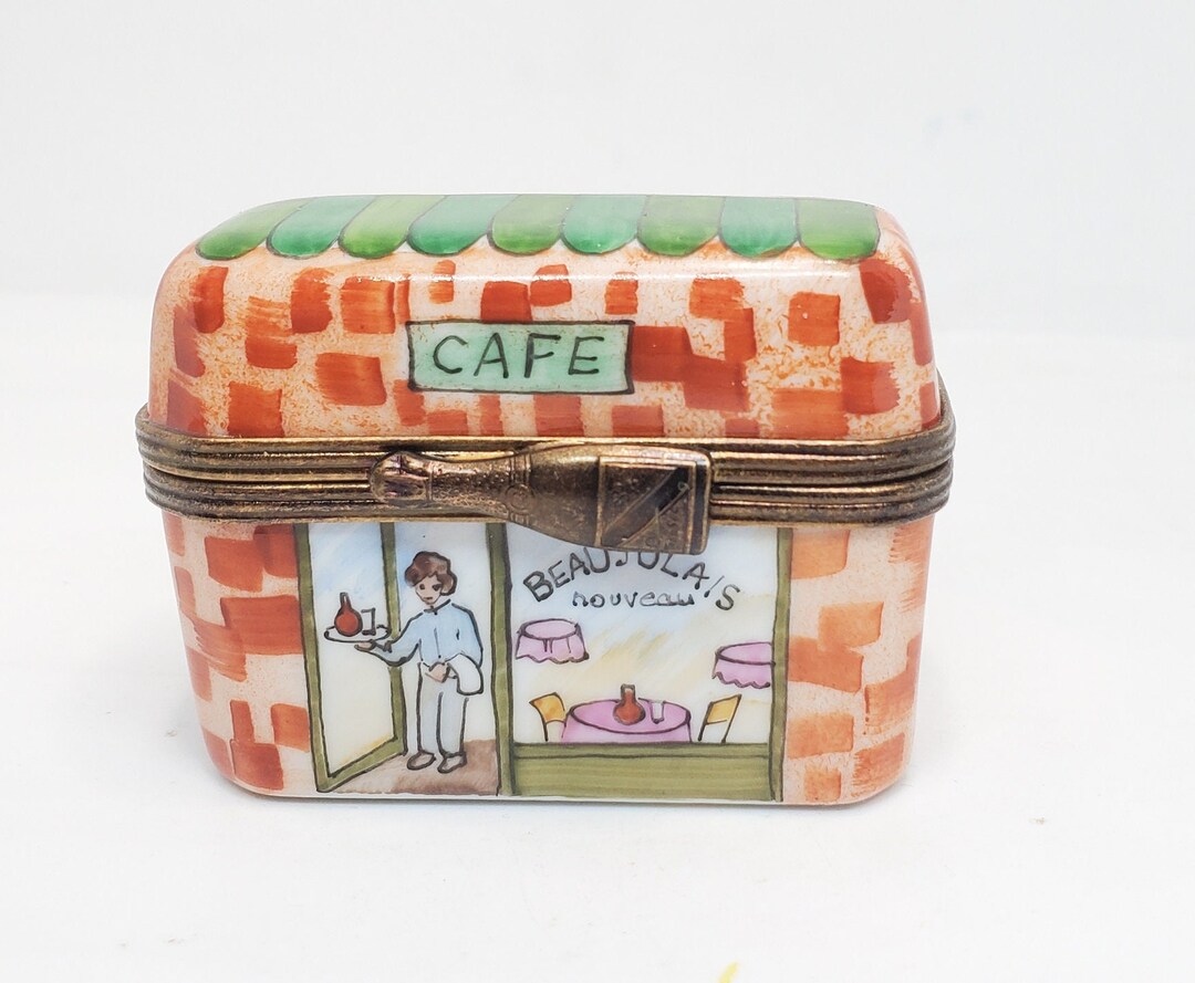 Vintage Cafe Limoges Box - Etsy