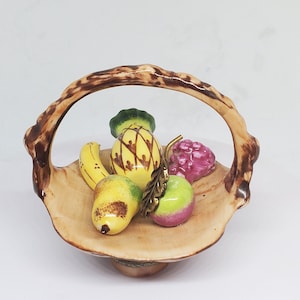 Fruit  Basket -  Limoges  Box
