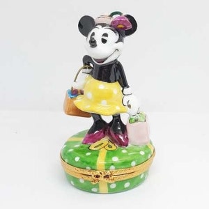 Disney Mini-Mouse Shopping  Limoges Box