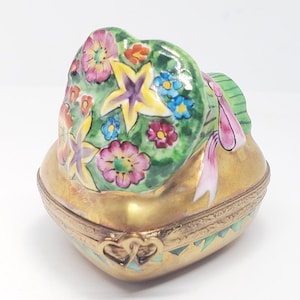 Bouquet Heart Limoges Box