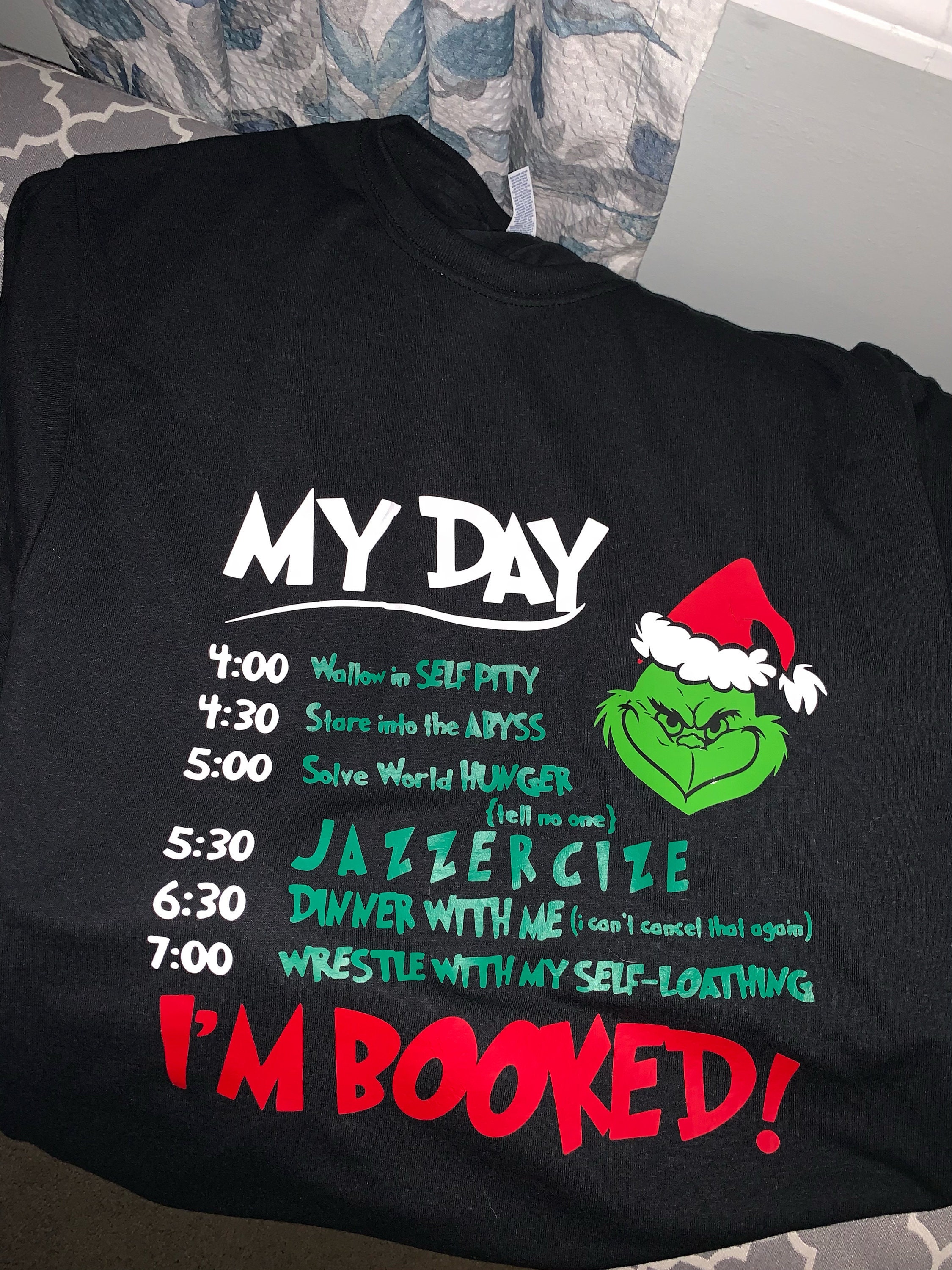 Grinch shirt schedule Clearance
