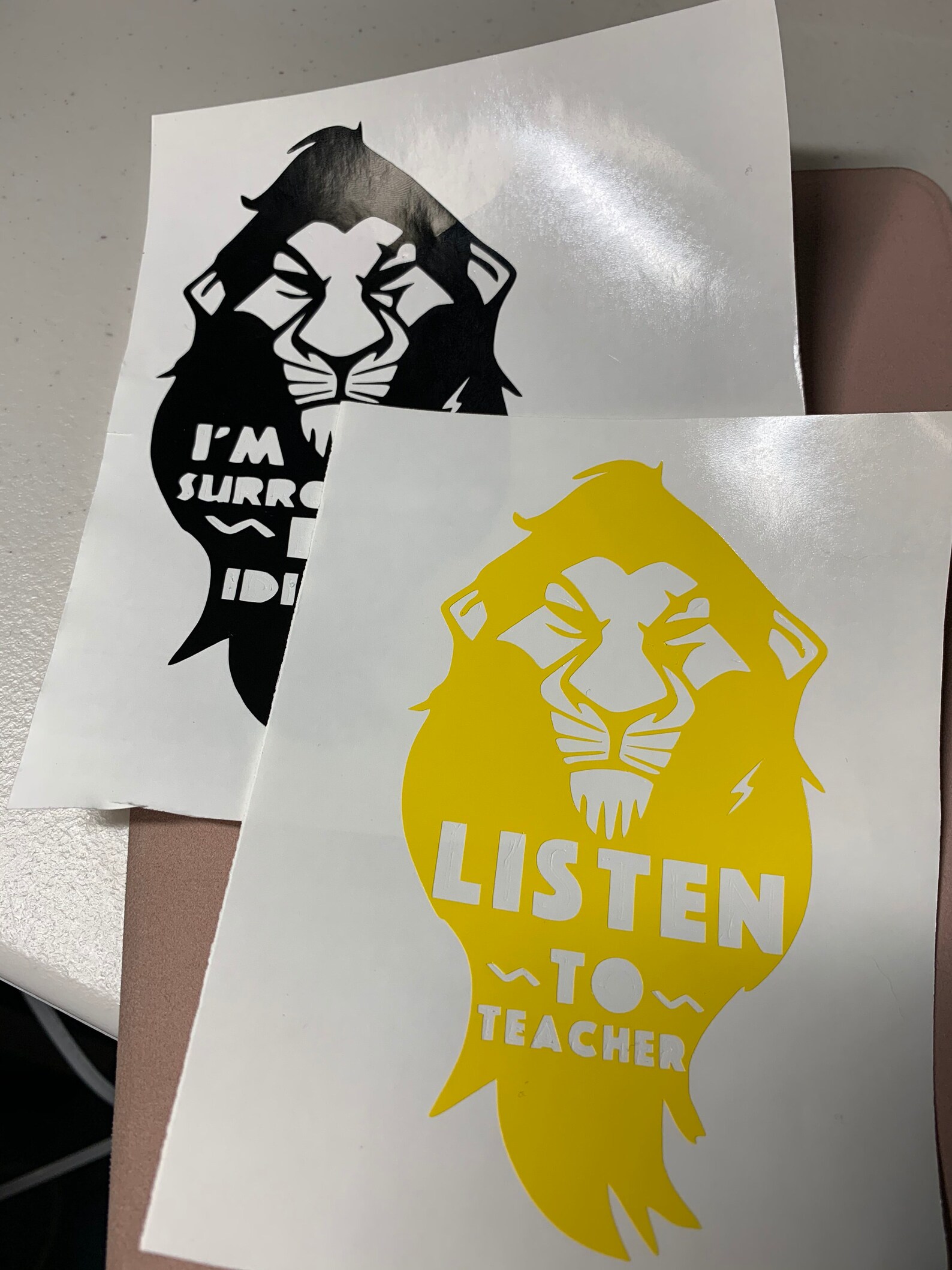 Scar The Lion King Decal Scar Decal Disney Decal Etsy