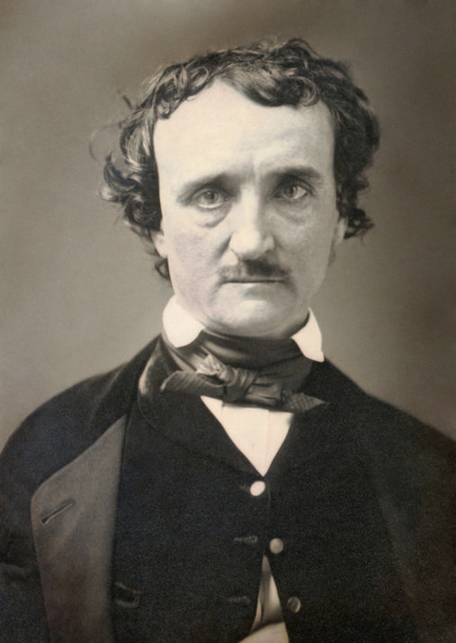 Edgar Allan Poe Gothic horror Poet author fine Art Etsy