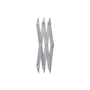May include: A silver metal Pickett Master Pro compass with the text "SaltCitySteel.org" printed on the side.
