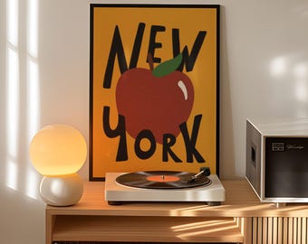 New York | NYC | New York poster | NY art | Modern | New York print