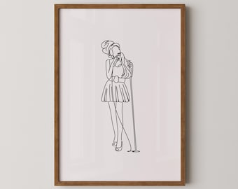 Amy Winehouse print | Amy Winehouse poster | Art | Winehouse art | Gift | Wall art