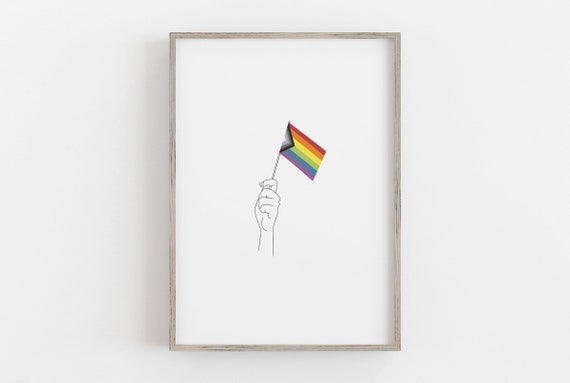 Progress Pride Flag Etsy