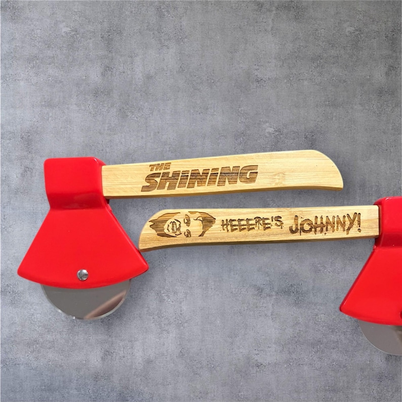 The Shining Pizza Cutter: Axe, Jack Torrance, Horror Kitchen Decor image 2