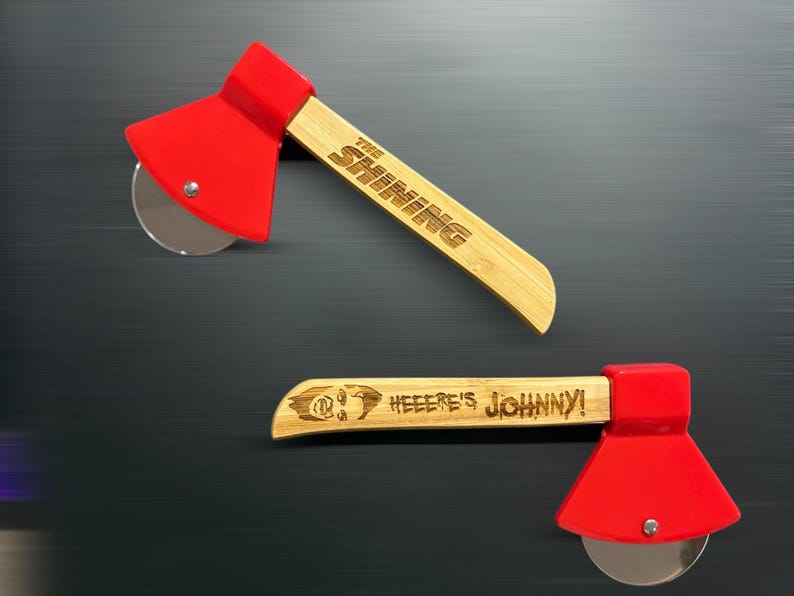The Shining Pizza Cutter: Axe, Jack Torrance, Horror Kitchen Decor image 1