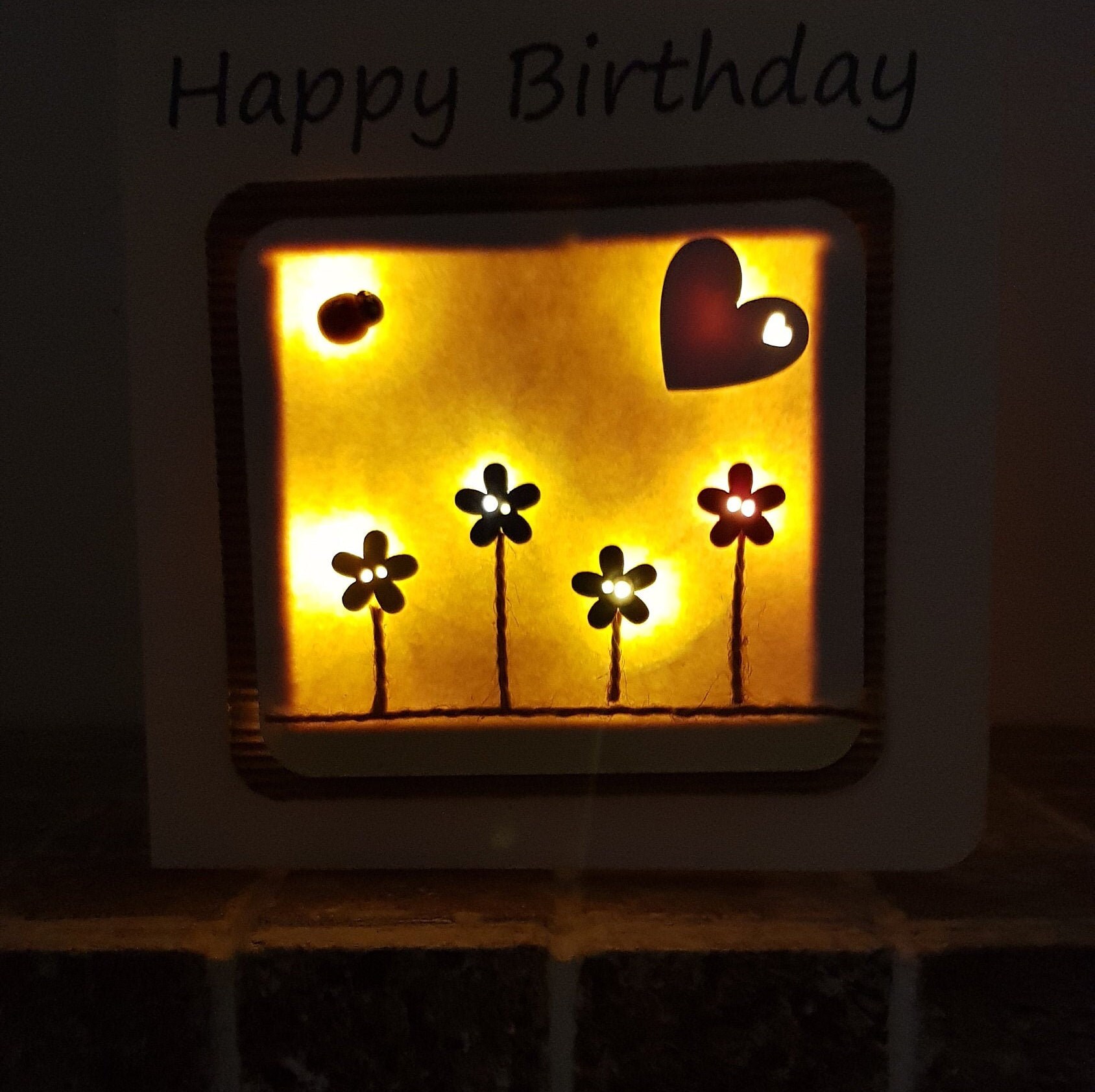 Light up Illuminated Birthday Card. Extra Special Etsy UK
