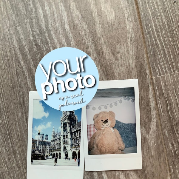 Dein Foto als Instax Sofortbild