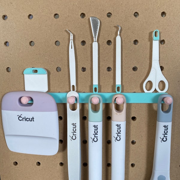 Cricut Basic Tool Set Holder, Cricut Storage, Cricut Organizer, Cricut Tool Holder, Craft Tool Caddy, Cricut Accessories, Pastel Colors