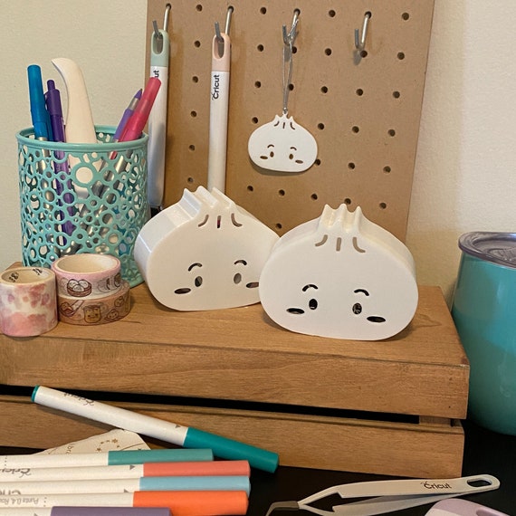 Cute Dumpling Container Bao Kawaii Desk Accessories - Etsy