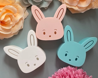 Bunny Jewelry Box, 3D printed, Kawaii Desk Accessories, Stationary Holder, Cute Stationary Organizer, Easter Gift Box, Rabbit Gifts