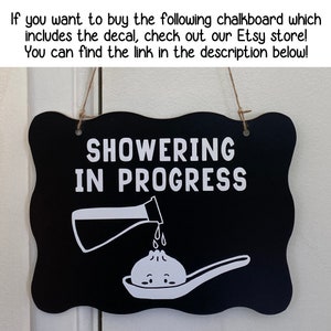 Meeting in Progress Sign, Do not disturb sign, Zoom Meeting Door Sign, Cute Sign, Hanging Chalkboard Sign, Dumpling, In a Meeting Sign image 5