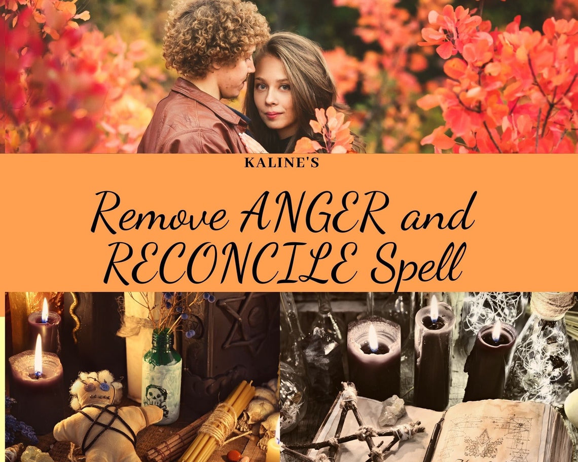 Spell to Reconcile Remove Anger From Your Partners Mind Spell Etsy