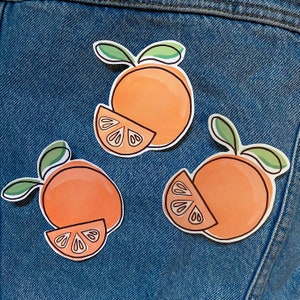 Orange Slice Sticker | Summer Fun | Fruit |