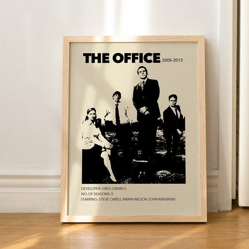 Dwight Schrute Poster the Office TV Show Wall Art Etsy