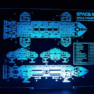 Space 1999 Eagle Edge Lit Display