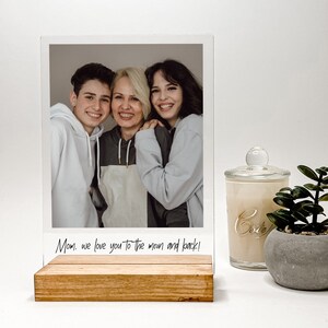 Personalized Wood Stand Plaque, Custom for Mom Mommy Love Daughter, Son ...
