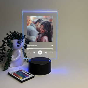 Lampara Personalizada Spotify -Spotilight – WONDER PRESENT