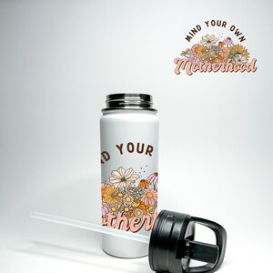 Sports Water Bottle 18/32 oz Stainless Steel Insulated Flasks Keeps Drinks Cold Personalized MA MA Mom Mommy Mother Happy Mother&#39;s Day Gifts