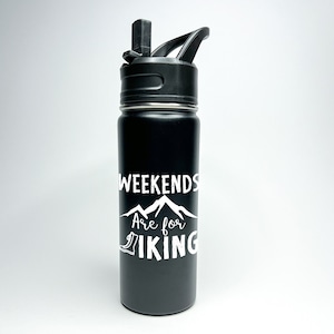 Stainless Steel Water Bottle Vacuum Insulated Double Wall Bottle Flasks Wide Mouth 18oz 32oz Leak Proof Keep Cold Sports Hike Camping Hiking