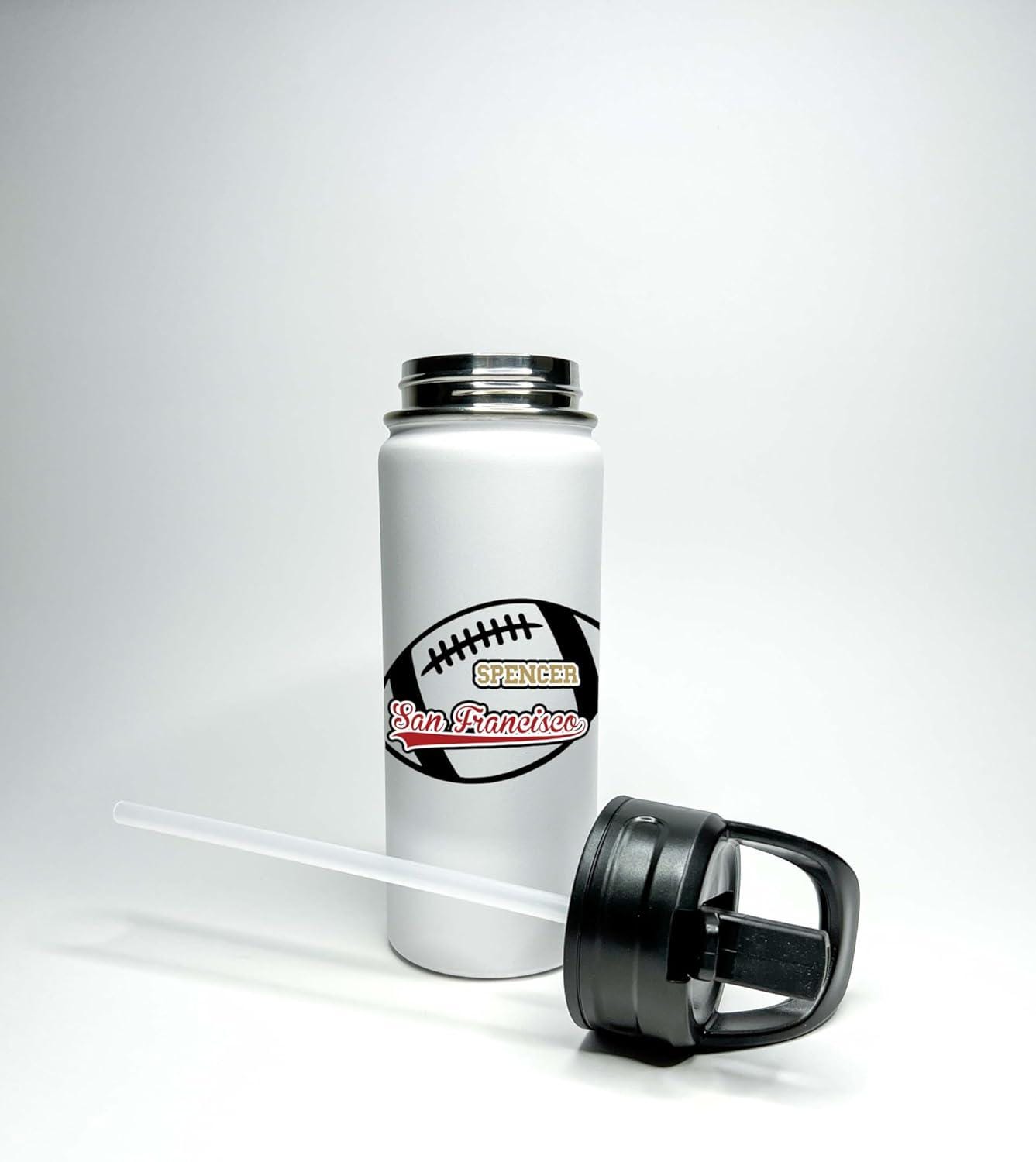 Personalized Stainless Steel Water Bottle Custom Name 18oz Vacuum ...