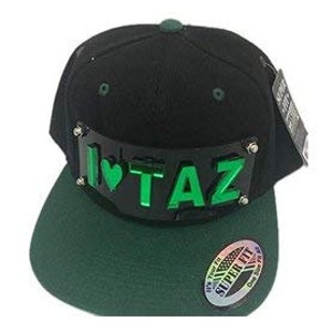 Personalized Custom Snapback Hat Six Panel Flat Bill Snap Back Hat Cap, Laser Cut Graffiti Letters, Custom Made to Order, Exclusive Creation