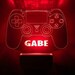 Video Game Console Controller Night Light Multi Color Personalized ...