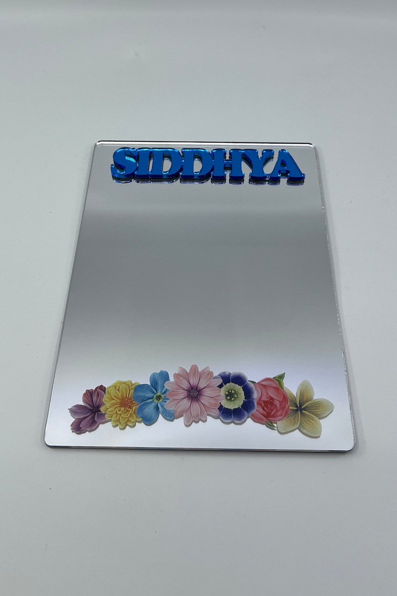 Flowers Locker Mirror Personalized Back to School Magnetic Magical ...