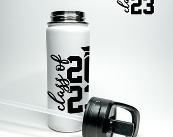 Graduation Class of 2025, Seniors 2025, Graduate Gift, Class of 2025, Graduation Water Bottle, Personalized Graduation Gift, College Grad