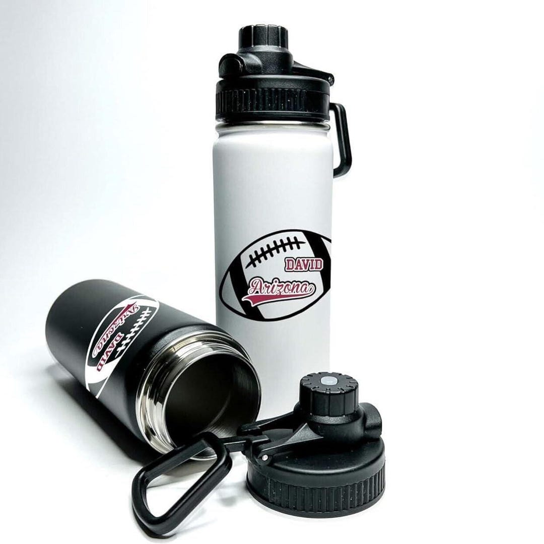 Personalized Stainless Steel Water Bottle Custom Name 18oz Vacuum ...