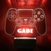 Video Game Console Controller Night Light Multi Color Personalized ...