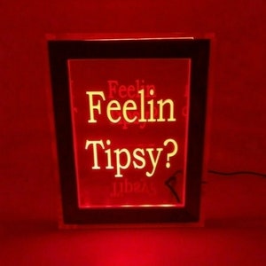 Fantastically Unique Eye Catching Tip Box Raffle Fund Raiser Donation Jar Personalized Engraved LED 16 Colors Changing 7&quot;W x 8.5&quot;H Container