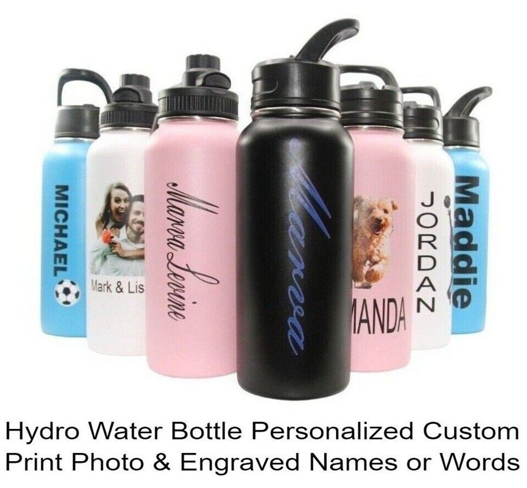 Personalized Insulated Stainless Steel Sports 18/32oz Water Bottle ...