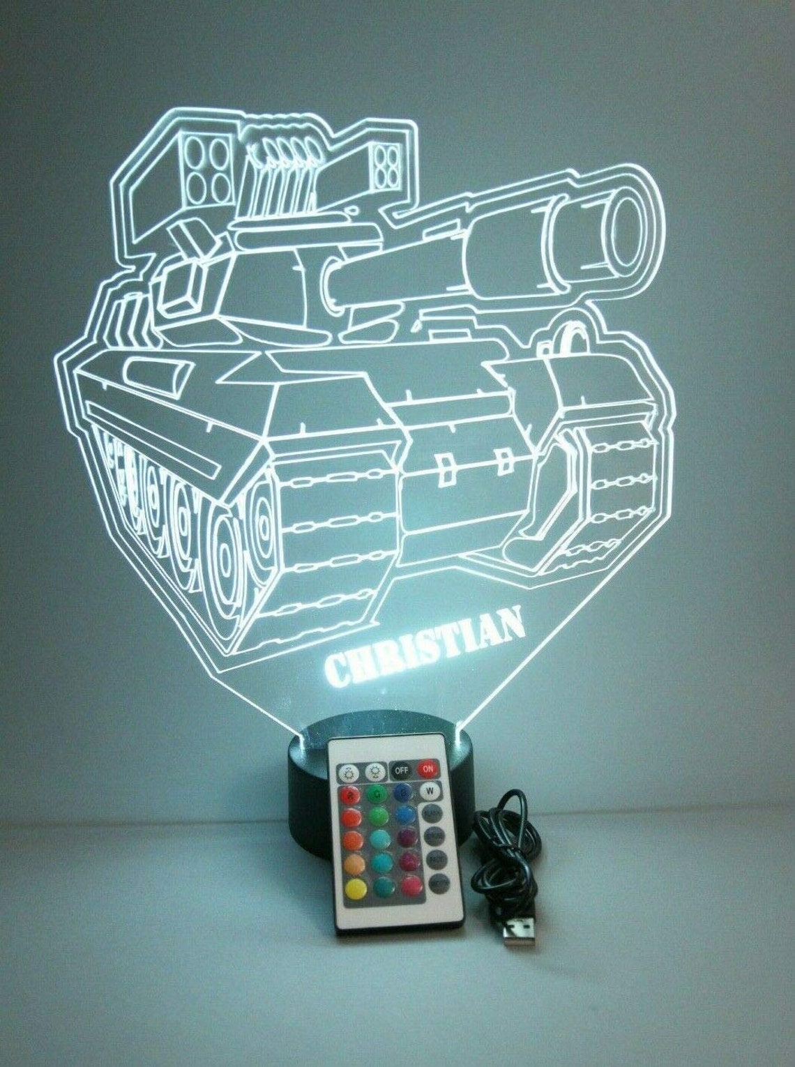 thumbnail interactive-video image 1 of NOS US Army Tank Light Holder With Red Lens - 9 Wire, T-2 Lamp Size (Part 7064575) 1 of 2