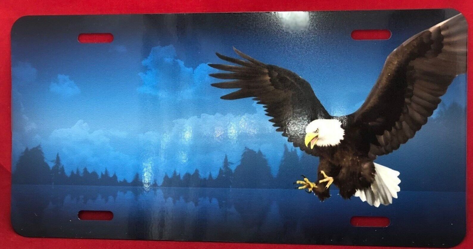 Eagle Personalized Custom License Vanity Plate Free Engraved Etsy