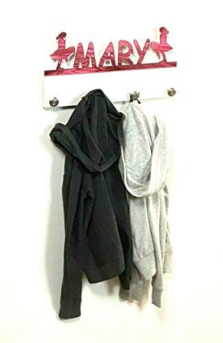 Custom Personalized Coat Hook Rack Holder Hanger Irish Dancer Dance Dancing Handmade Wall Organizer, Storage Space For Your Living Space