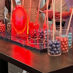 Schimmernde Licht Up Personalisierte Benutzerdefinierte Kerzenbeleuchtung Halter Display Tischdekoration Herzstück Dekor, Jedes Foto Bild Logo & Text