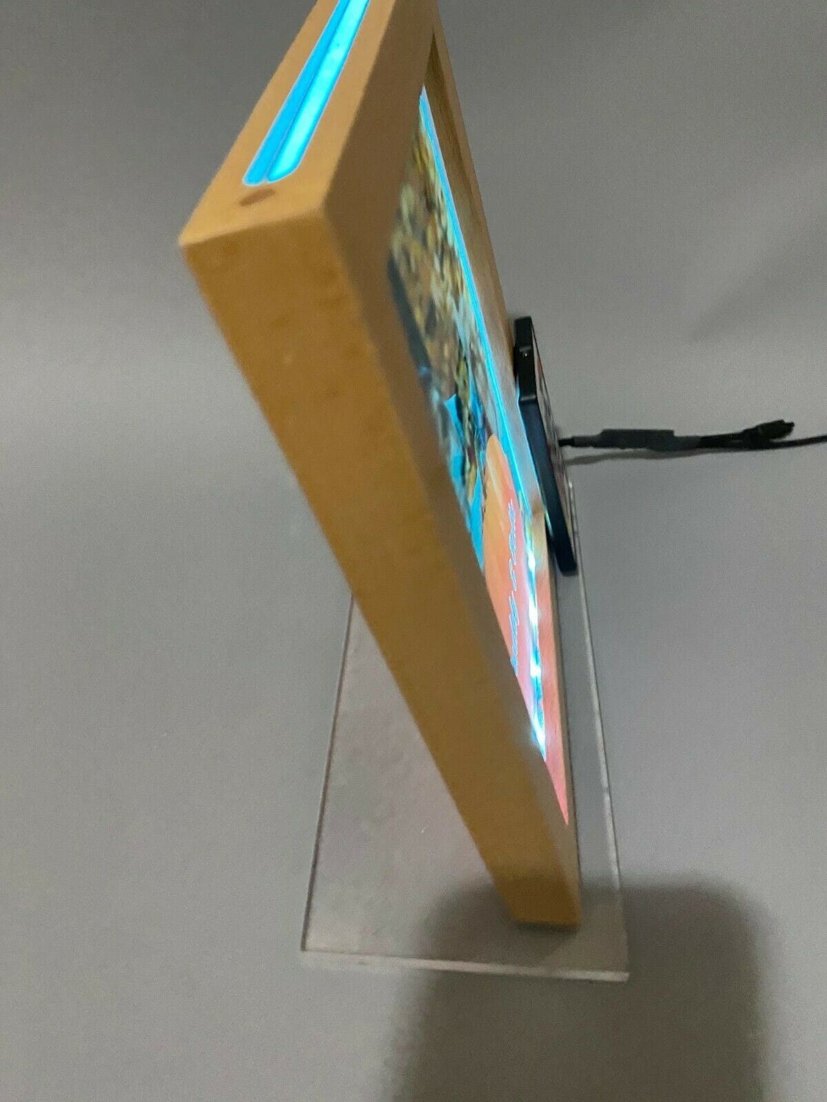 Large Custom Free Standing Picture Photo Frame With Your Photo UV ...