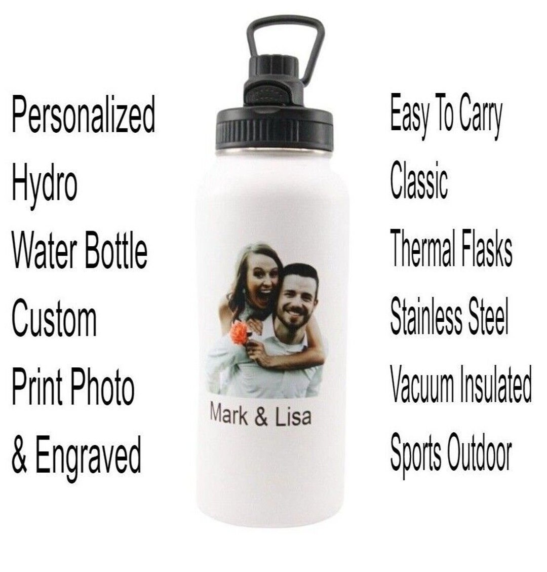 Personalized Insulated Stainless Steel Sports 18/32oz Water Bottle ...