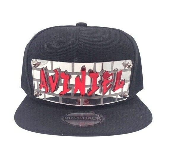 Personalized Custom Snapback Hat Six Panel Flat Bill Snap  display picture 1