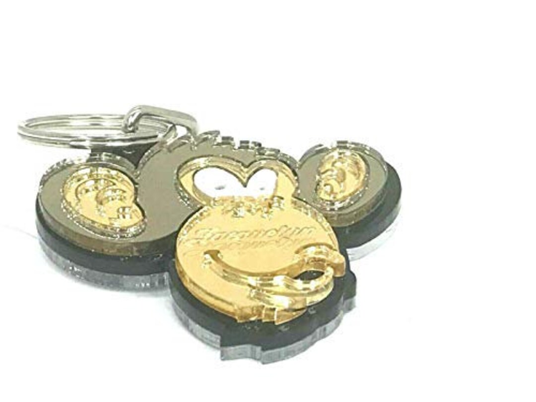 Monkees Keychains Monkey Face Monkey's Keychain Personalized Custom Name Free Engraved ...