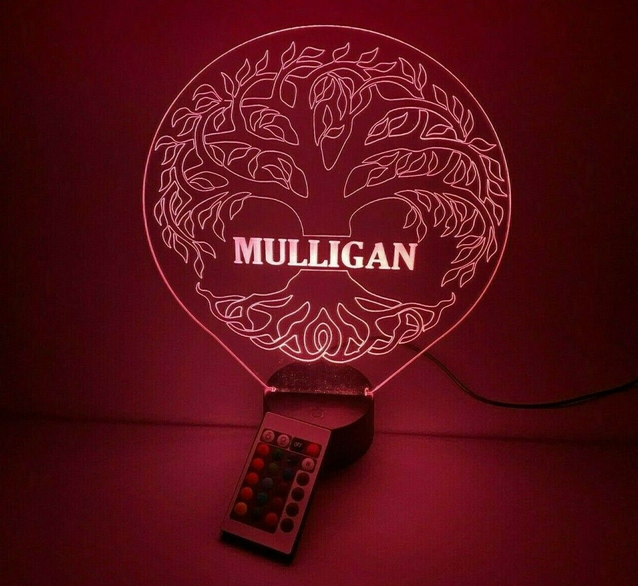 Bomboniera lampada vetro albero della vita farfalle multicolor Bagutta
