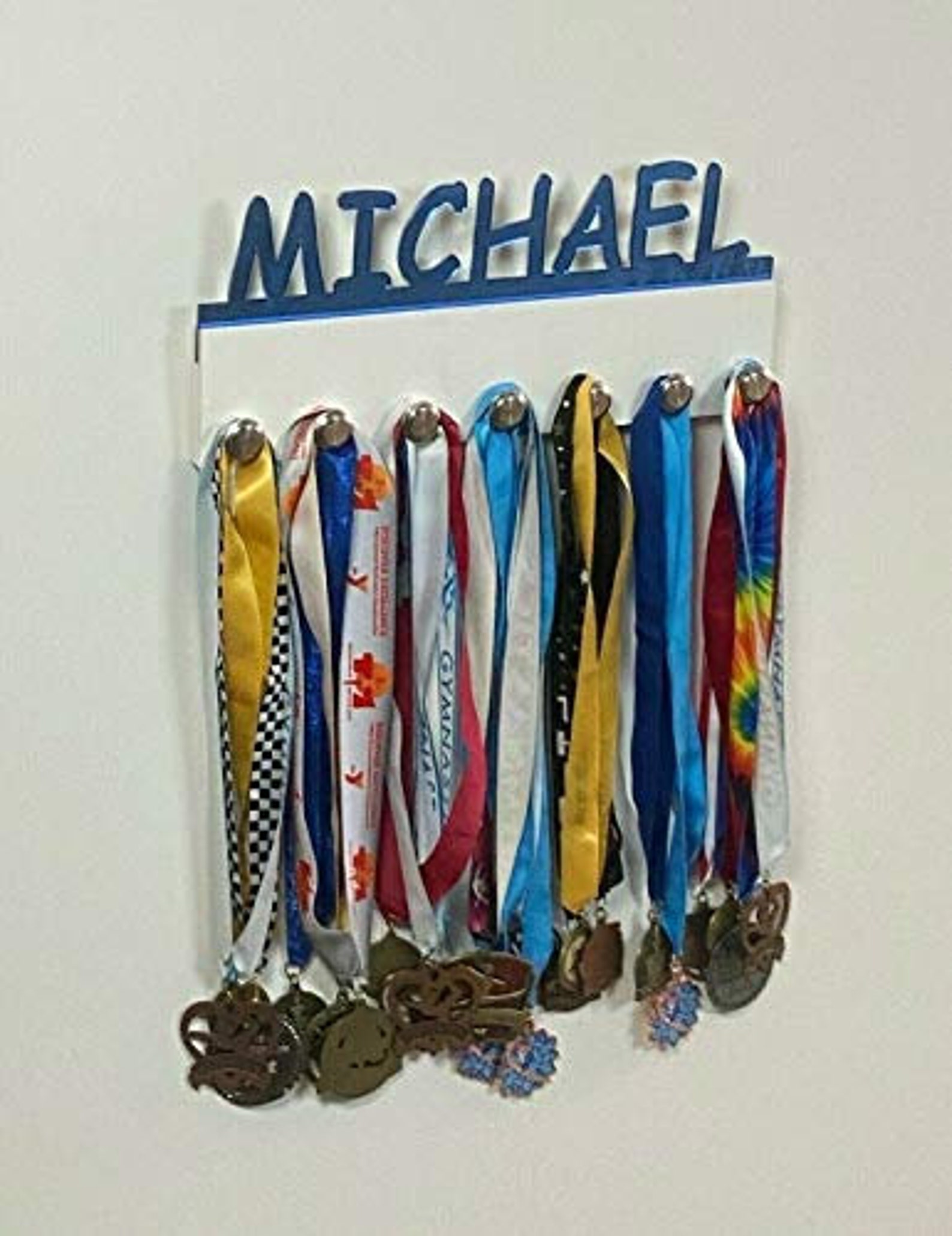 Custom Personalized Name Medal Holder Made With Your Name on Etsy